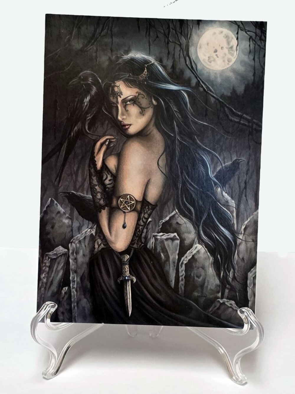 Jessica Galbreth 𝑻𝑯𝑬 𝑴𝑶𝑹𝑹𝑰𝑮𝑨𝑵 Enchanted Art 5X7 Mini Print EAP3853